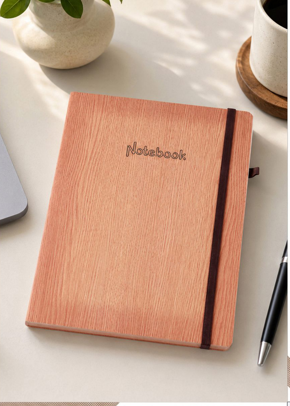 V-712 Dual-Tone Contrast Executive Notebook